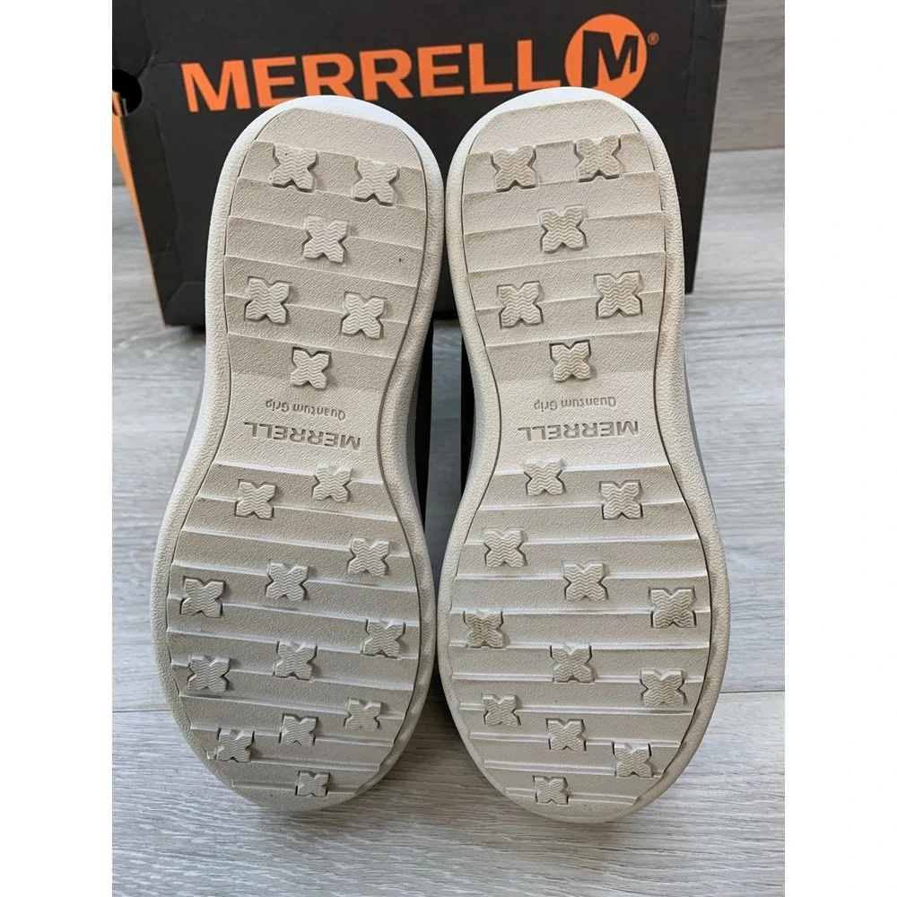Merrell Juno Bluff Polar‎ Women's Waterproof Boots Grey 6.5 Quilted Insulated